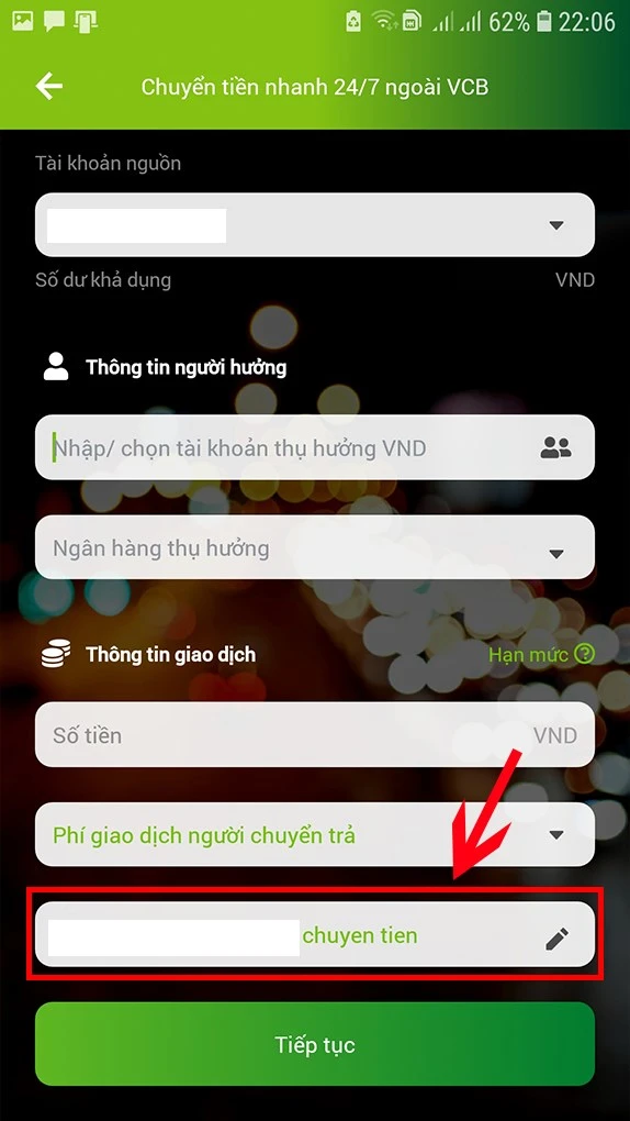 2 cách chuyển khoản Vietcombank online trên điện thoại, máy tính, PC đơn giản
