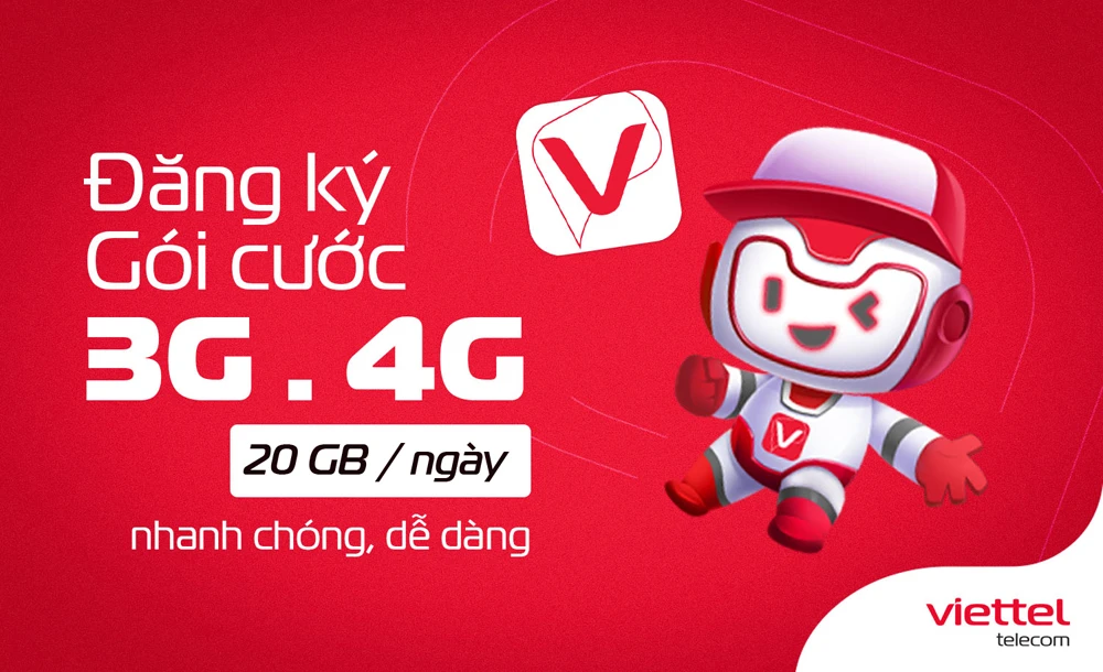 Cách Đăng Ký 4G Viettel Tháng - Miễn Phí Gọi + DATA Thả Ga
