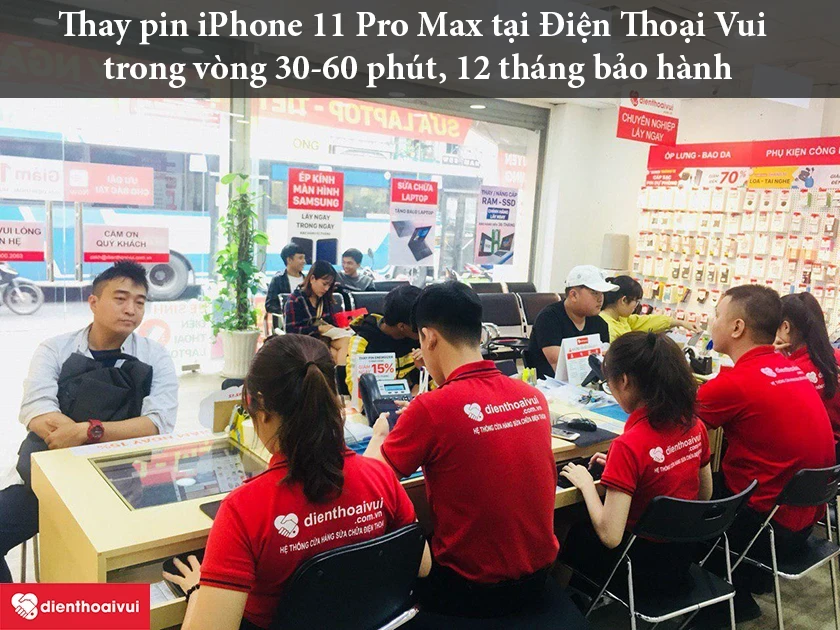 Thay pin iPhone 11 Pro Max