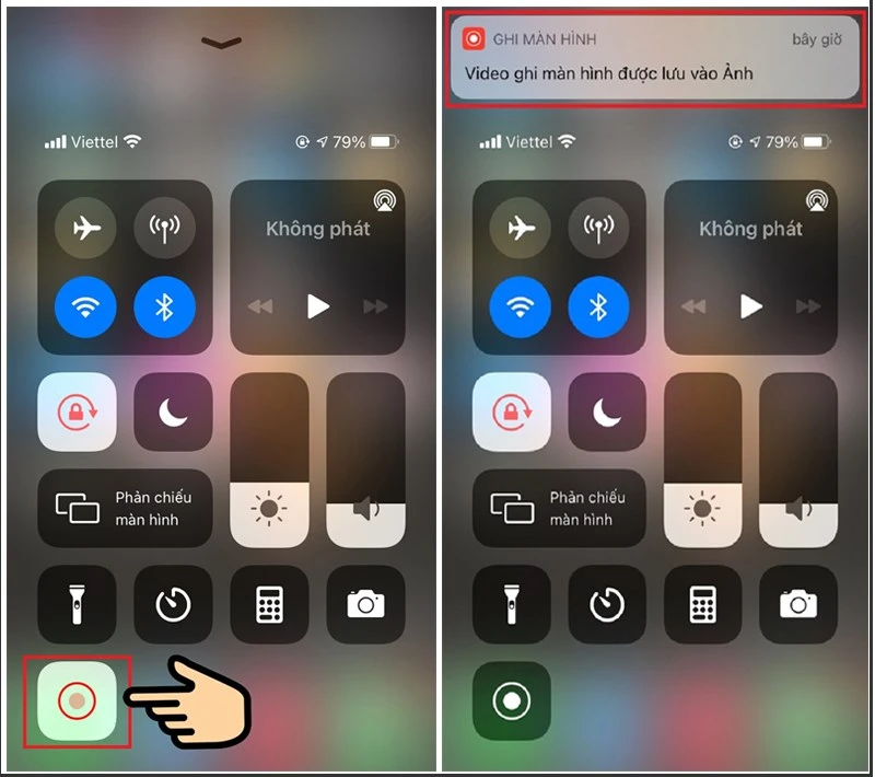 Cách quay màn hình iPhone có ghi âm tiếng nhanh, đơn giản nhất