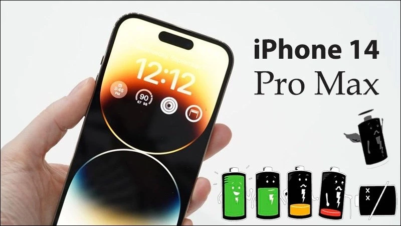 Dung lượng pin iPhone 14 Pro Max bao nhiêu mAh? Sử dụng bao lâu? - Thegioididong.com