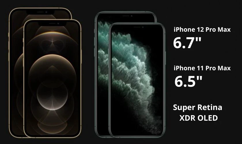 So sánh iPhone 11 Pro Max và 12 Pro Max nên mua máy nào?