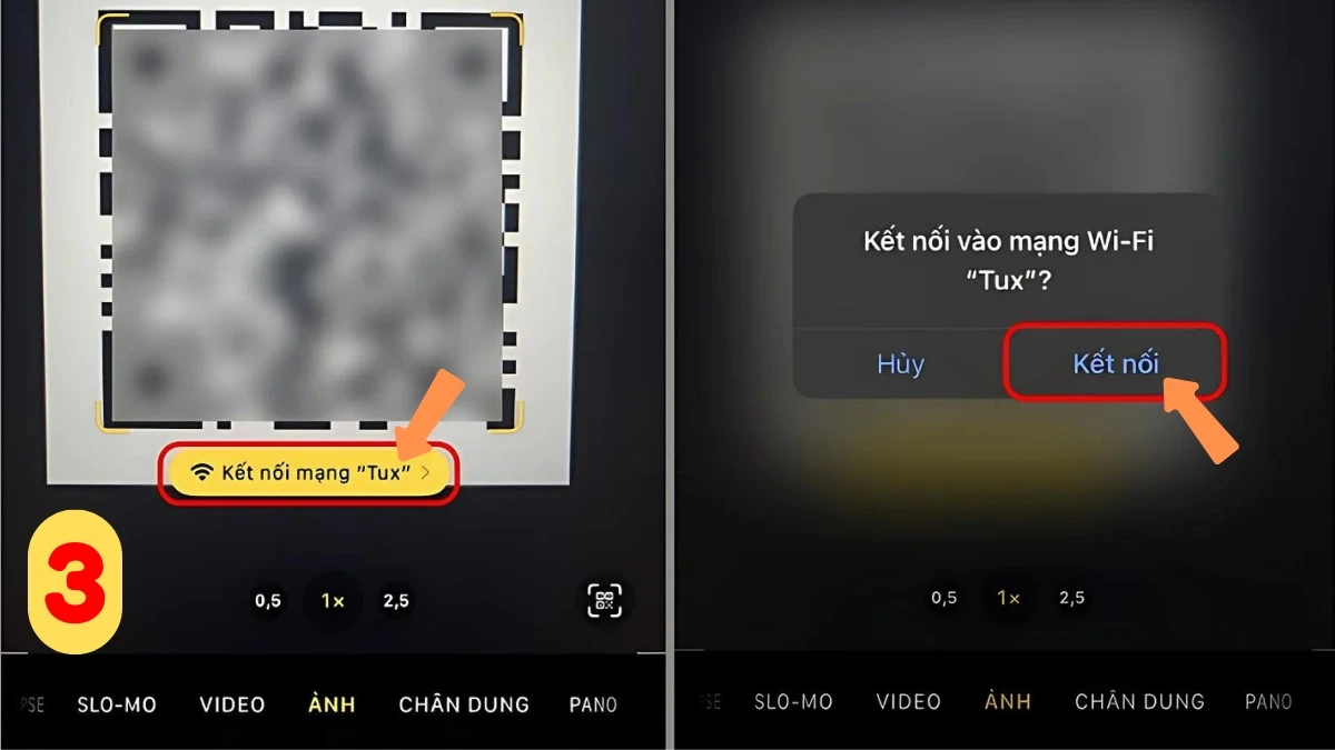 Hướng dẫn cách quét mã QR Wifi trên iPhone nhanh chóng