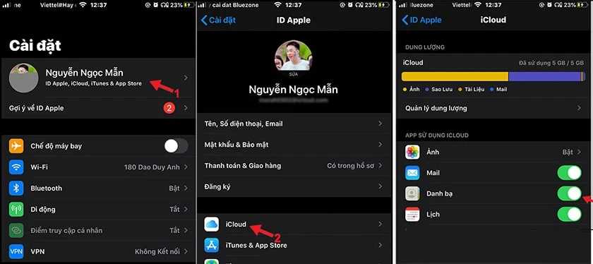 Cách sao lưu iPhone: Sao lưu danh bạ, dữ liệu điện thoại iPhone từ A-Z