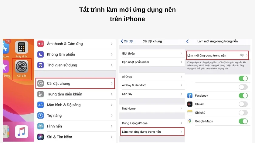 Tắt ứng dụng chạy ngầm trên iPhone như thế nào, có nên tắt?