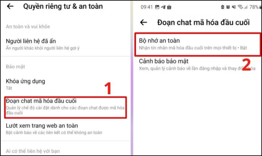 Cách tắt mã hoá đầu cuối trên Messenger chỉ trong 3s