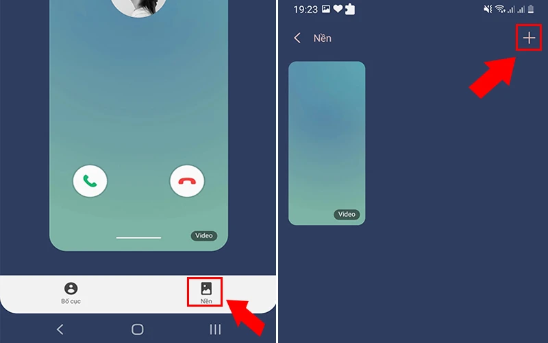 Cài hình nền cuộc gọi đến điện thoại Samsung giúp cho cuộc gọi trở nên sinh động hơn