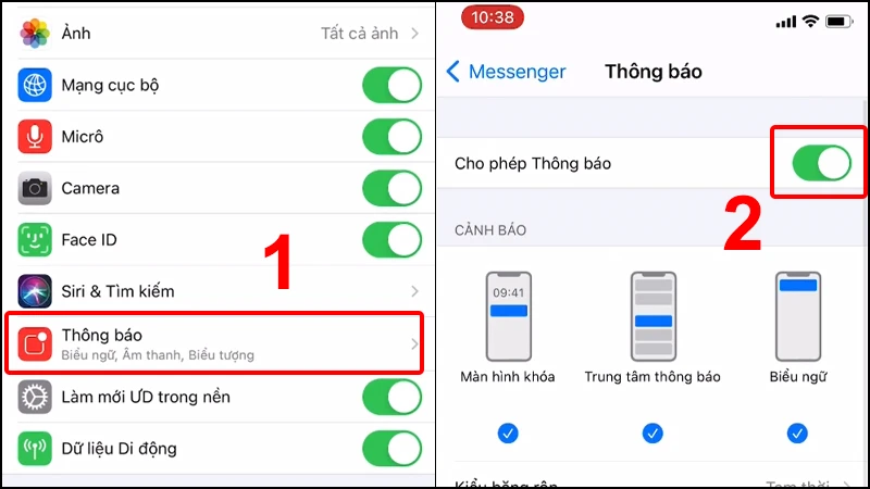 [Video] Cách khắc phục lỗi Messenger không hiện thông báo trên iPhone - Thegioididong.com