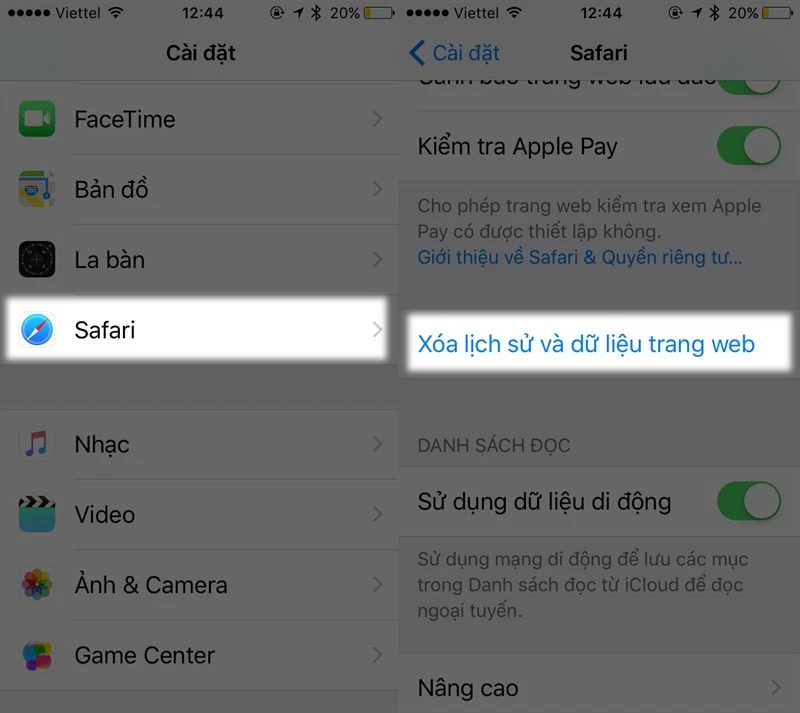 ​​​​​​​Lưu ngay cách xóa bộ nhớ đệm trên iPhone cực đơn giản