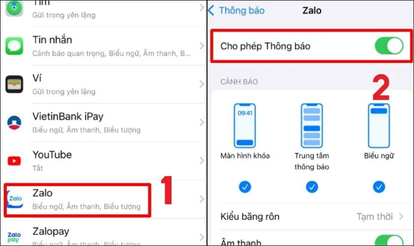 Cách sửa lỗi Zalo không thông báo tin nhắn nhanh chóng