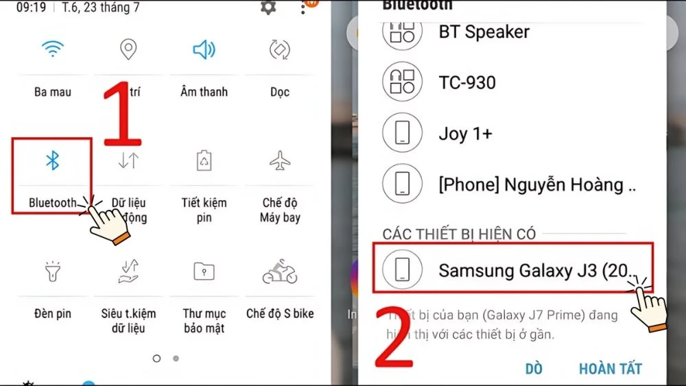 Cách chuyển dữ liệu từ Android sang Android nhanh chóng