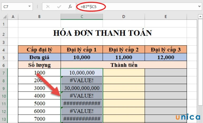 Hướng dẫn cách cố định hàm trong excel đơn giản, nhanh chóng