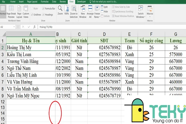 Hướng dẫn cách cố định ô trong Excel nhanh chóng nhất