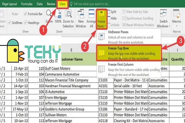 Hướng dẫn cách cố định ô trong Excel nhanh chóng nhất