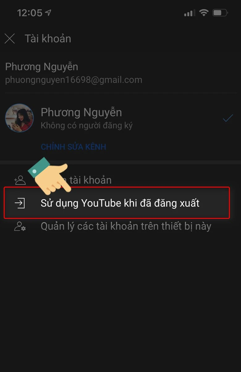 Cách đăng xuất tài khoản YouTube trên điện thoại, máy tính dễ thực hiện