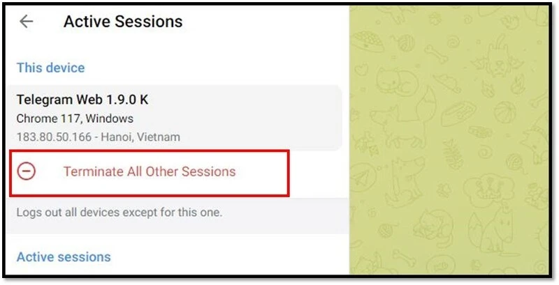 Cách đăng xuất Telegram trên điện thoại, máy tính cực nhanh
