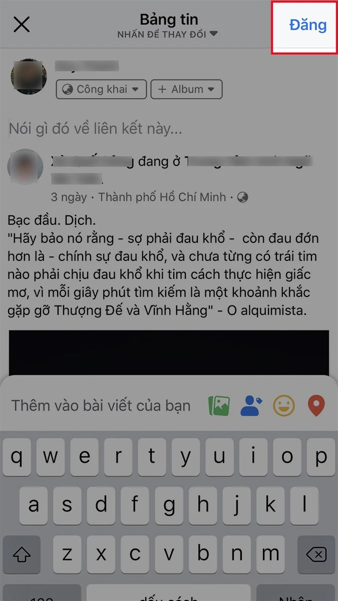 Cách chia sẻ bài viết công khai trên Facebook cực nhanh, cực đơn giản