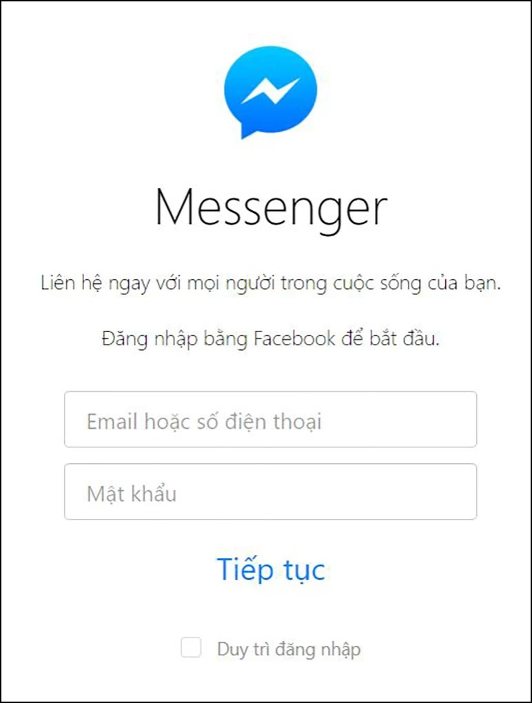 Cách đăng nhập và đăng xuất Messenger web trên máy tính dễ dàng