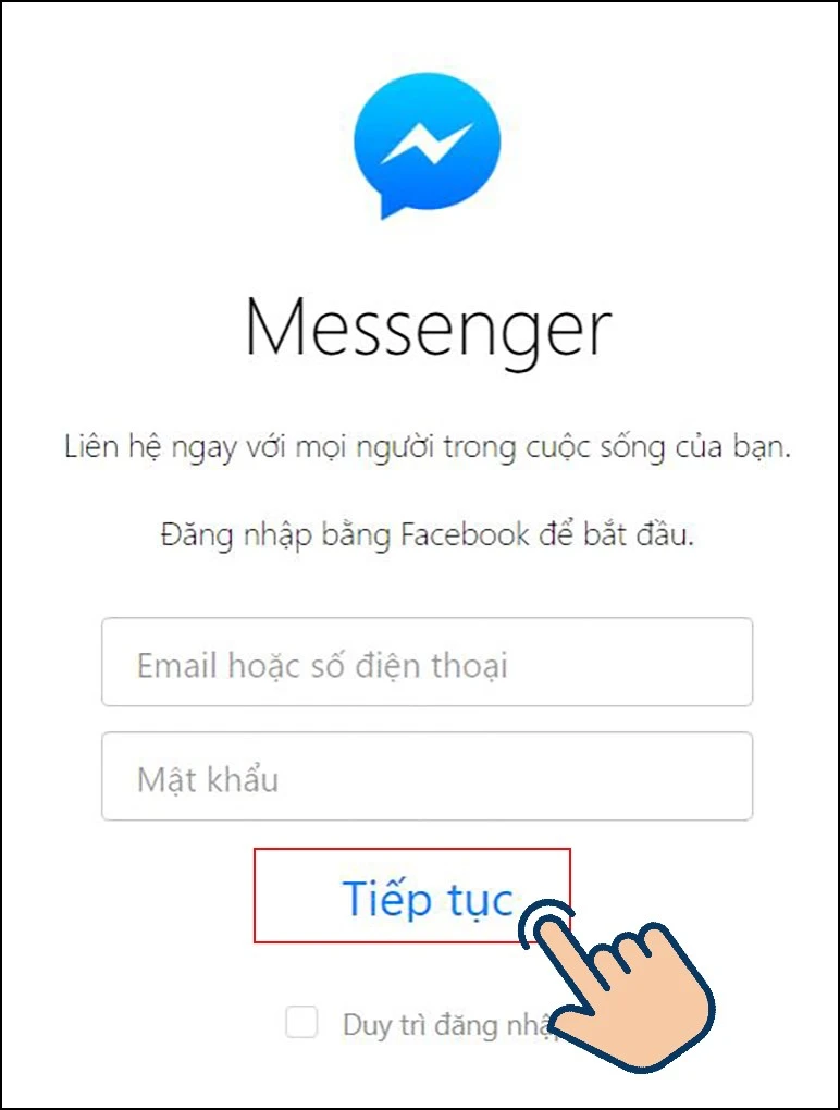 Cách đăng nhập và đăng xuất Messenger web trên máy tính dễ dàng