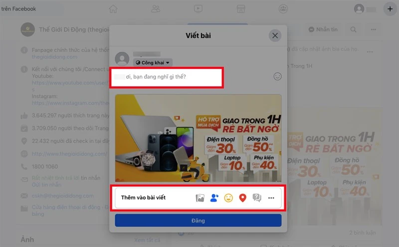 Cách chia sẻ bài viết công khai trên Facebook cực nhanh, cực đơn giản