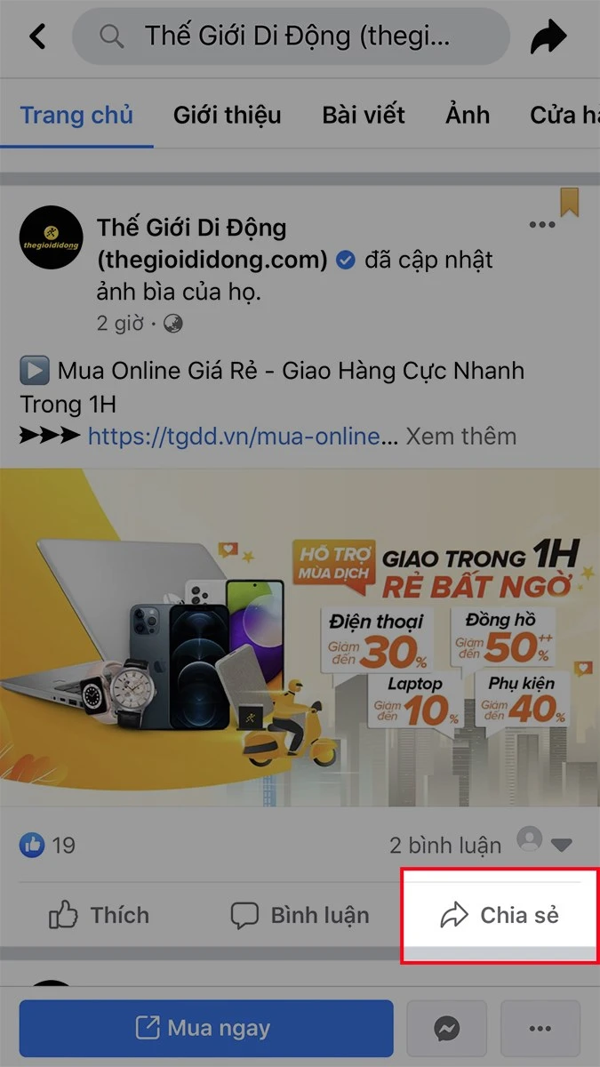 Cách chia sẻ bài viết công khai trên Facebook cực nhanh, cực đơn giản