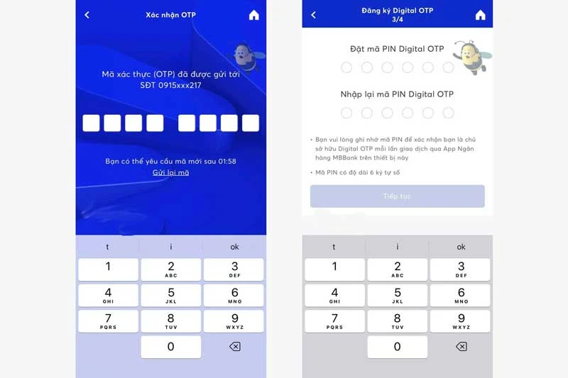 Cách Đăng Ký OTP MBBank Trên Thiết Bị Mới, Thiết Bị Khác