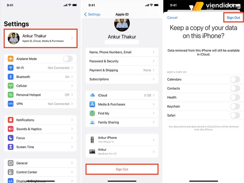 Cách đăng nhập, đăng xuất iCloud trên iPhone/iPad vô cùng nhanh chóng