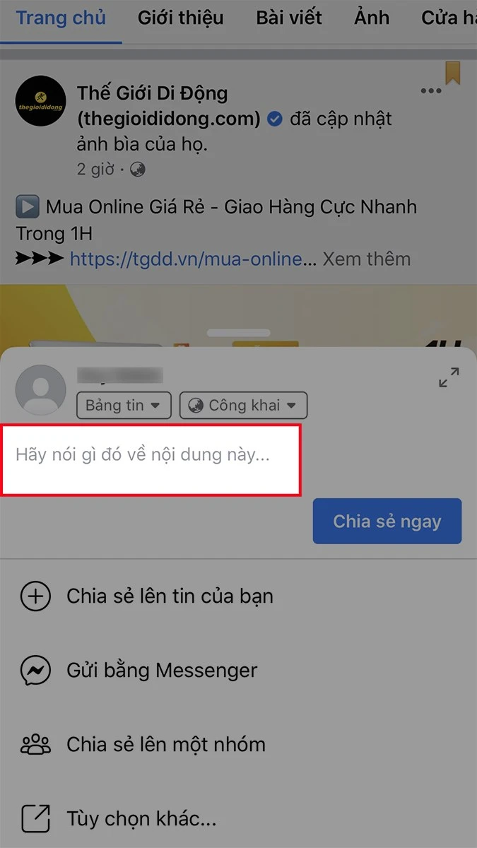 Cách chia sẻ bài viết công khai trên Facebook cực nhanh, cực đơn giản