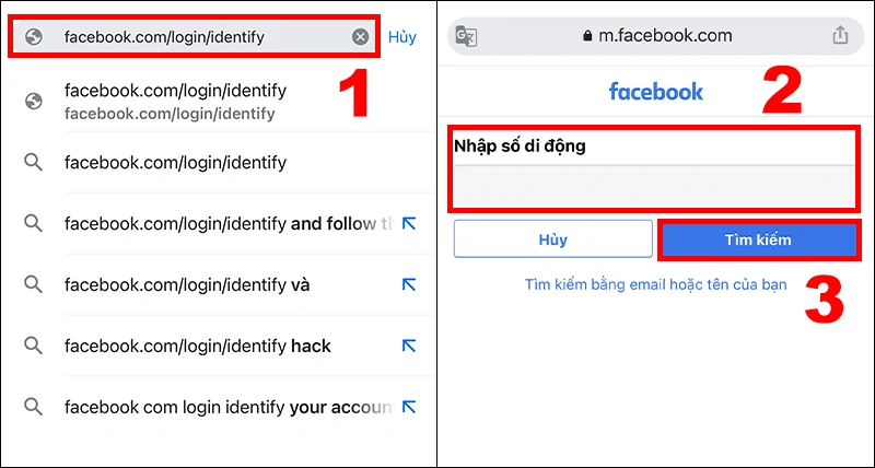 Cách lấy lại mật khẩu Facebook không cần mã xác nhận đơn giản cho bạn - Thegioididong.com