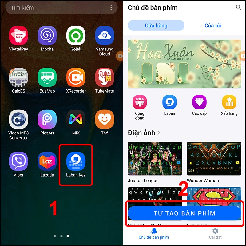 [Video] Cách đặt hình nền bàn phím điện thoại Android cực đơn giản - Thegioididong.com
