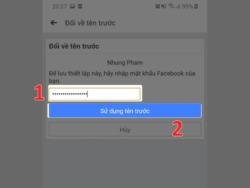 Hướng dẫn cách đổi tên Facebook khi chưa đủ 60 ngày trên điện thoại - Thegioididong.com