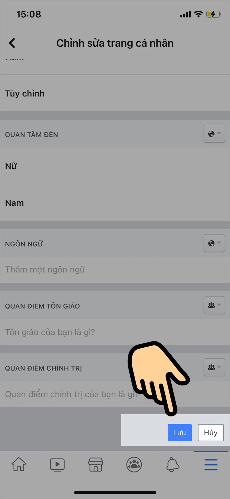 Cách tắt thông báo sinh nhật, ẩn, đổi ngày sinh Facebook