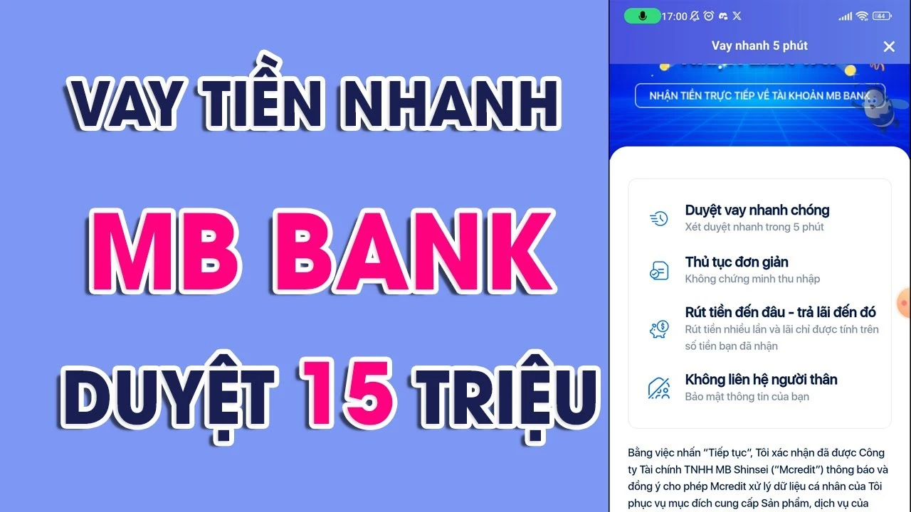 Có nên vay tiền qua app MB Bank? Có an toàn không?