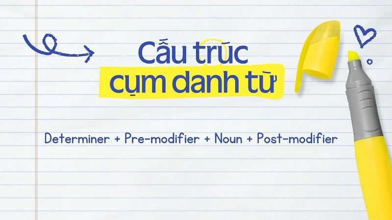 Ví dụ cụm danh từ và cách sử dụng trong câu