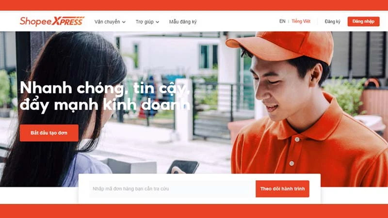 Tra mã vận đơn Shopee Express