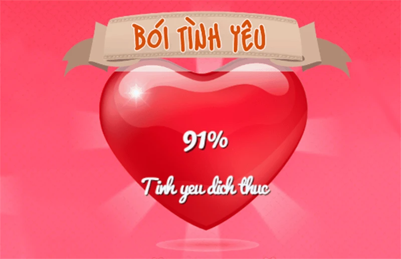 Bói tình yêu theo tên, ngày sinh chính xác 100% - Xem bói qua 2 cái tên