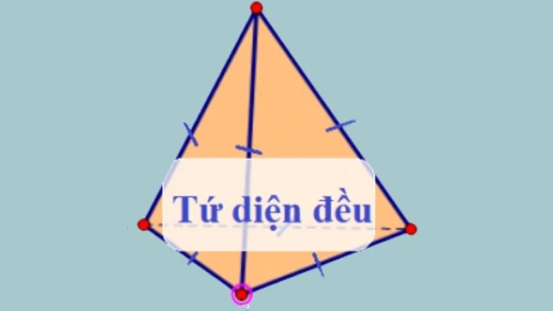 Tứ diện là gì? Tính chất, công thức, bài tập ứng dụng của tứ diện và tứ diện đều