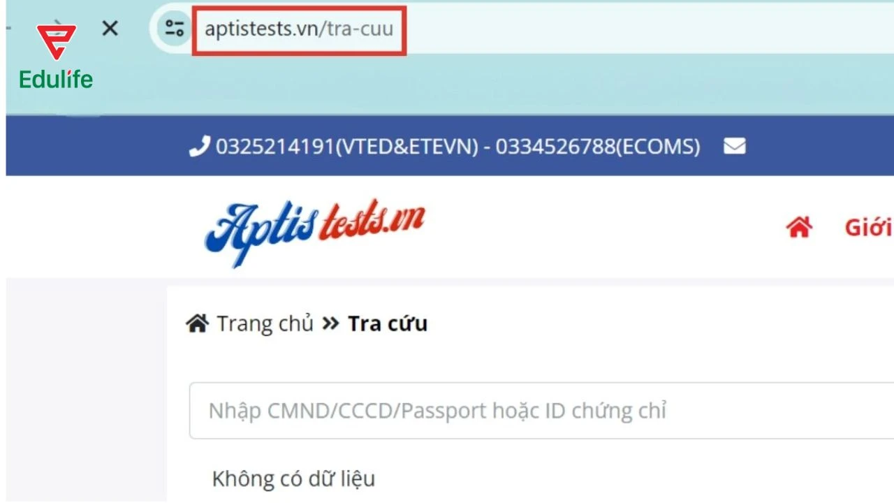 Hướng dẫn tra cứu điểm thi aptis chi tiết