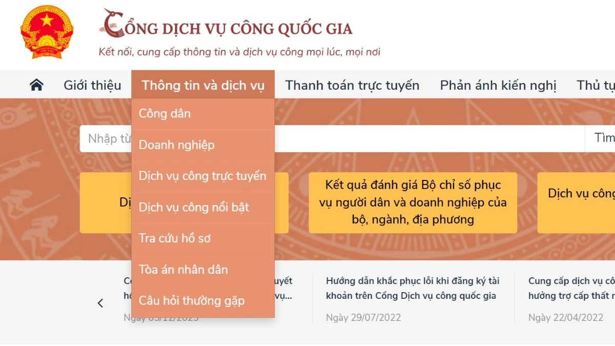 Hướng dẫn tra cứu họ tên ra số CCCD online đơn giản