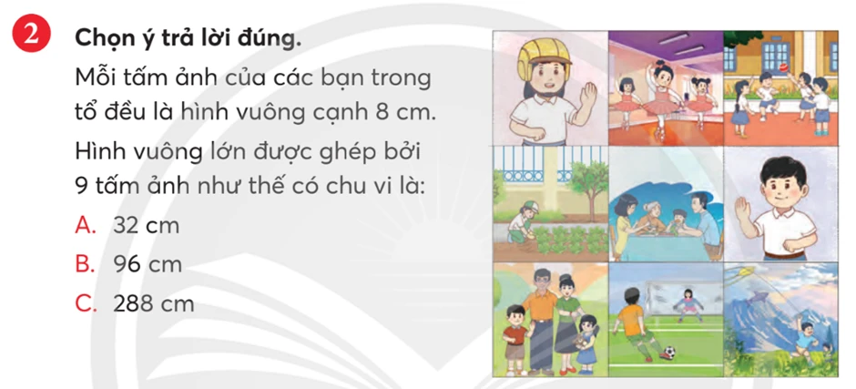 Chu vi hình chữ nhật, chu vi hình vuông lớp 3 - SGK Kết nối, Cánh diều, Chân trời