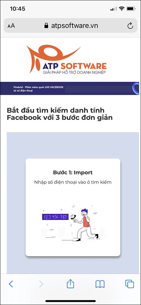 Tìm Facebook Qua Số Điện Thoại Với Công Cụ FindUID