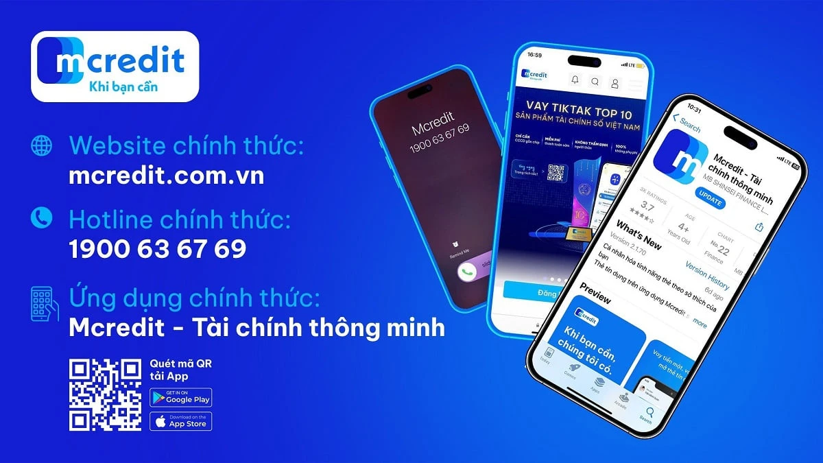 Số tổng đài Mcredit chính thức - Hotline trên các tỉnh thành