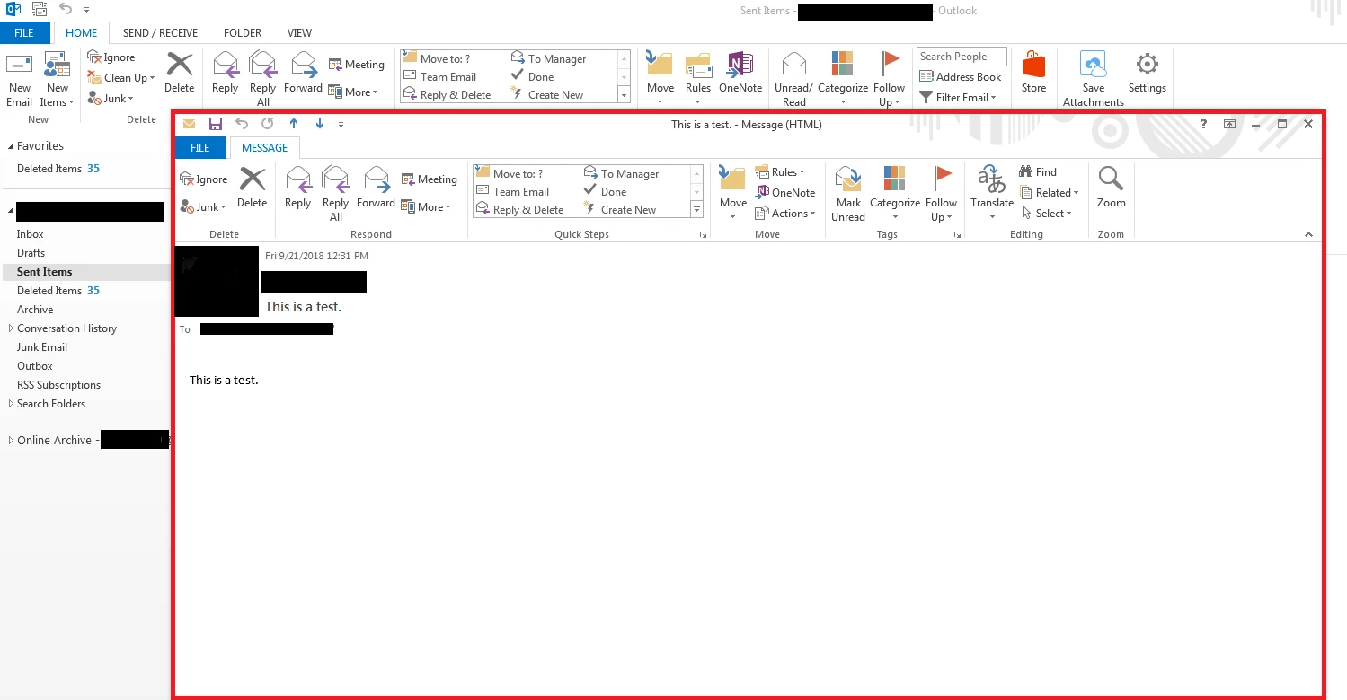 Hướng dẫn cách Recall, thu hồi lại thư đã gửi trong MS Outlook