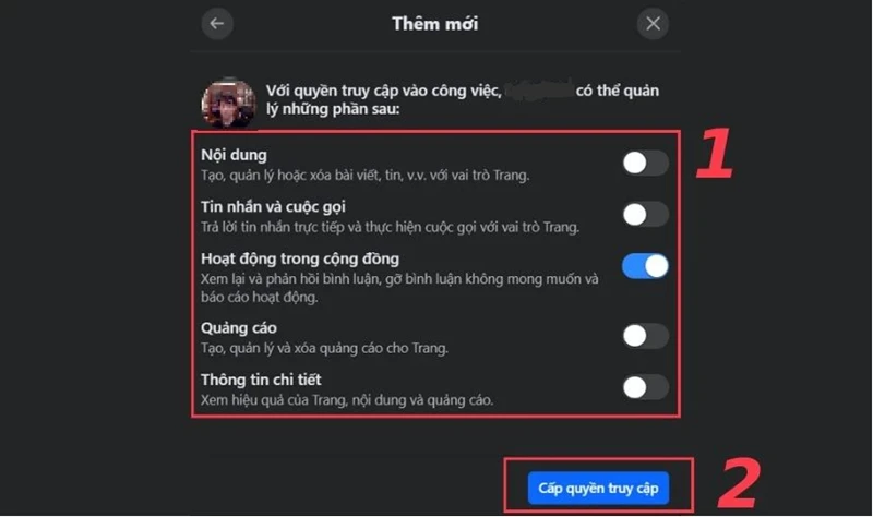 Hướng dẫn cách thêm quản trị viên cho page Facebook nhanh chóng