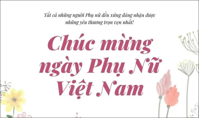 30+ mẫu ảnh thiệp tặng quà 8-3 dành cho phái đẹp