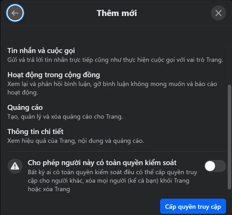 Cách thêm quản trị viên cho Fanpage Facebook đơn giản 2024