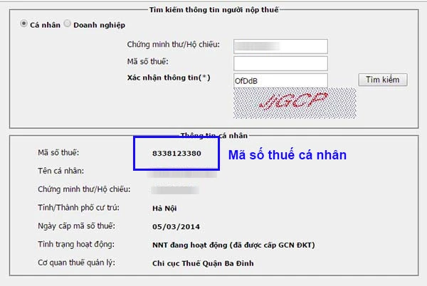 Tìm hiểu về mã số thuế cá nhân tại Việt Nam