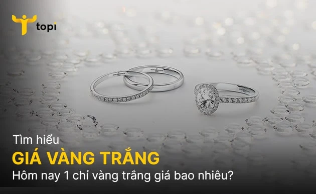 Giá vàng trắng hôm nay và những yếu tố ảnh hưởng