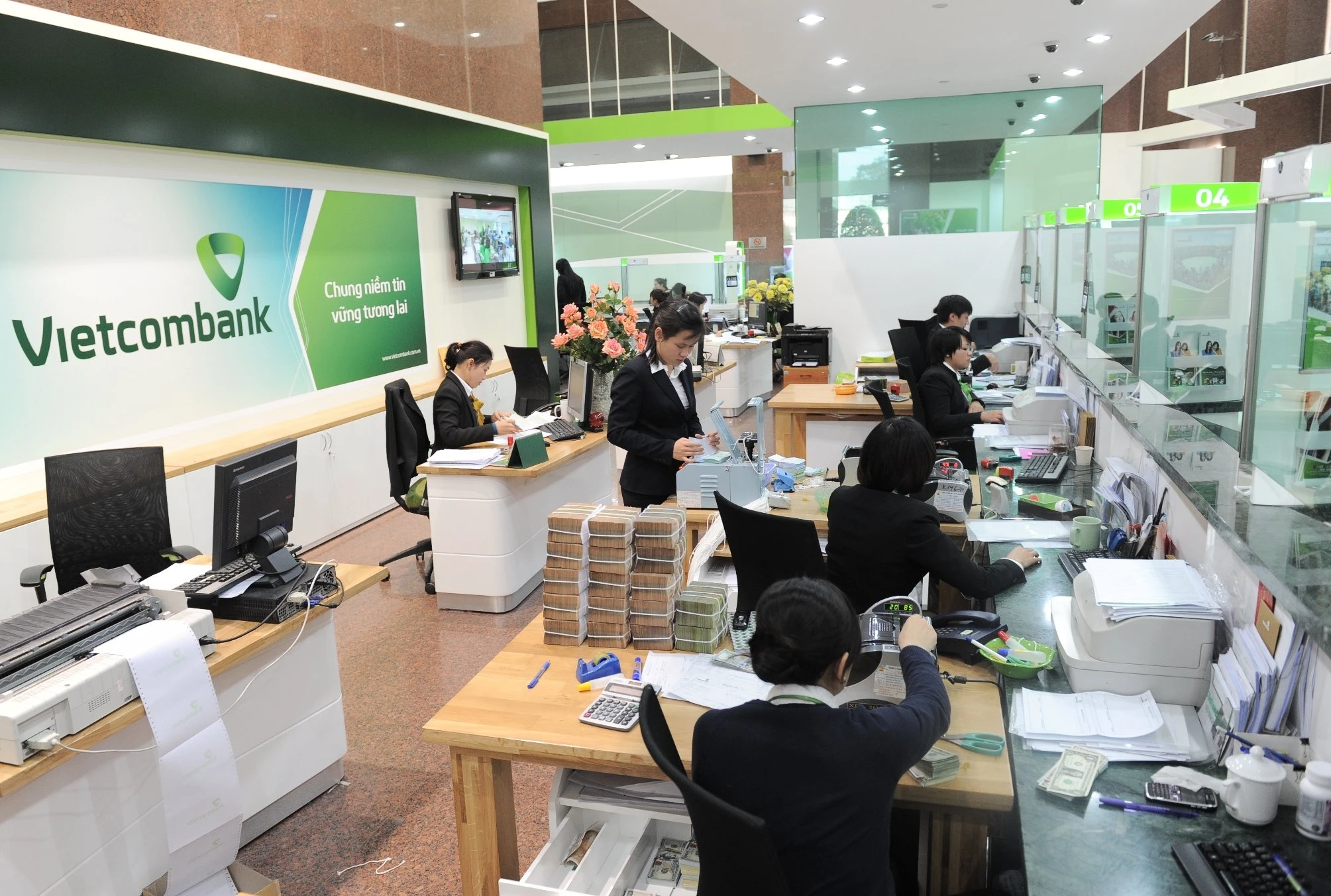 Chi nhánh ngân hàng Vietcombank và sự phát triển kinh tế