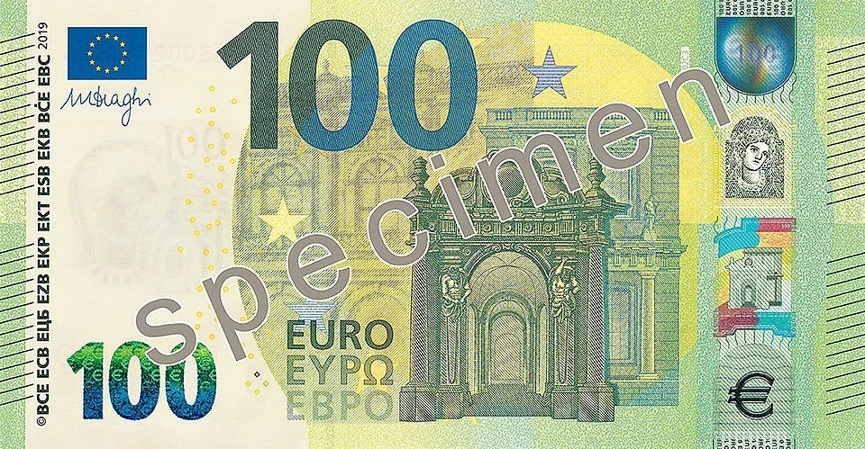 Giá trị của 100 euro trong hệ thống tài chính toàn cầu